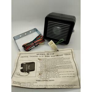 Model AU-71T Digital Talking & 12 Tone Electronic Siren